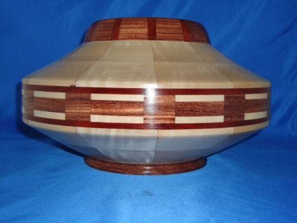 segmented wood bowl