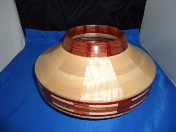 segmented wood bowl
