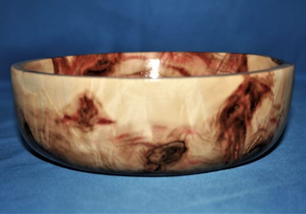 red flame box elder burl box