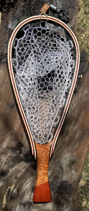 wood fly fishing Net# 185 piney creek