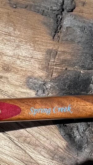 Net #172 | Purple Heart, Curly Maple and Sapele Fly Fishing Net