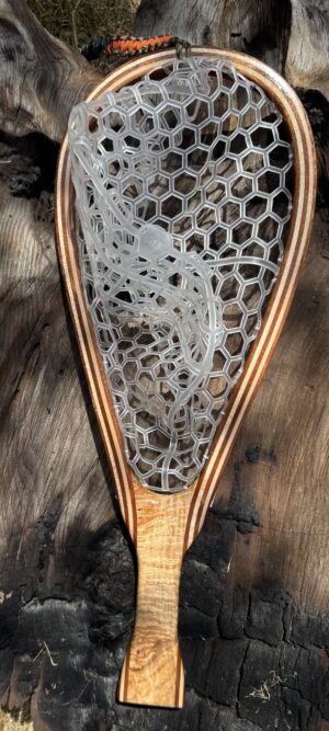 Net #184 | Sapele, Curly Maple and Sapele Fishing Net